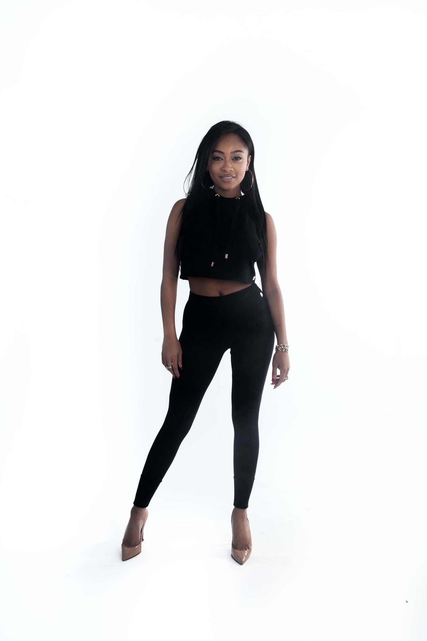 Black Crop Top