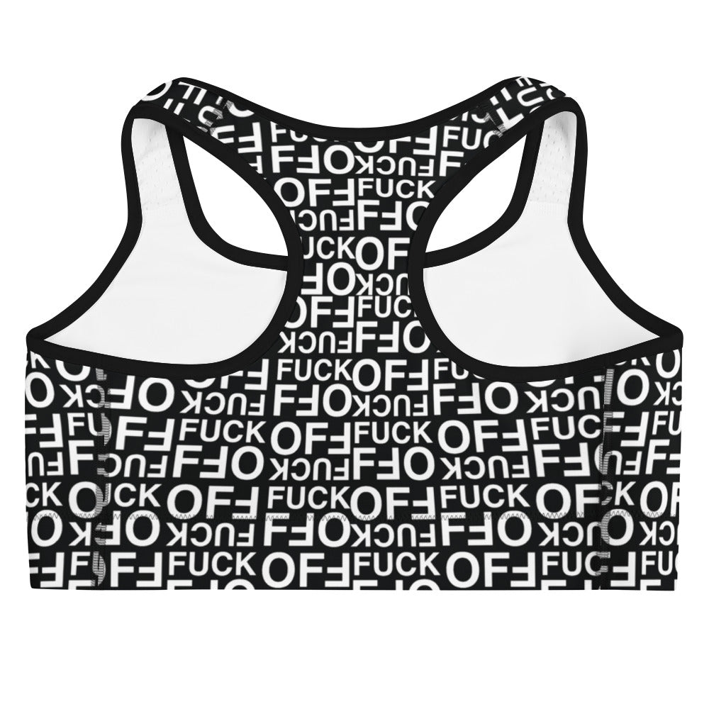 "F*ck Off" Sports Bra