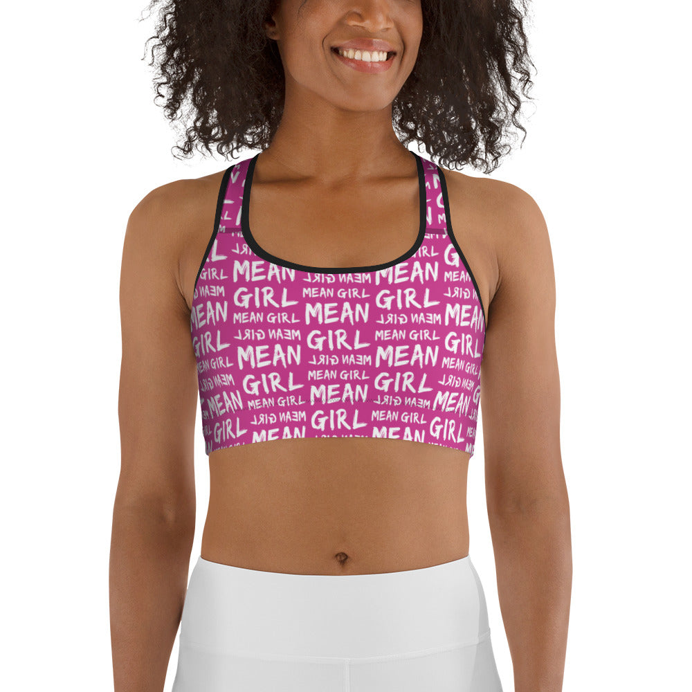 "Mean Girl" Sports bra