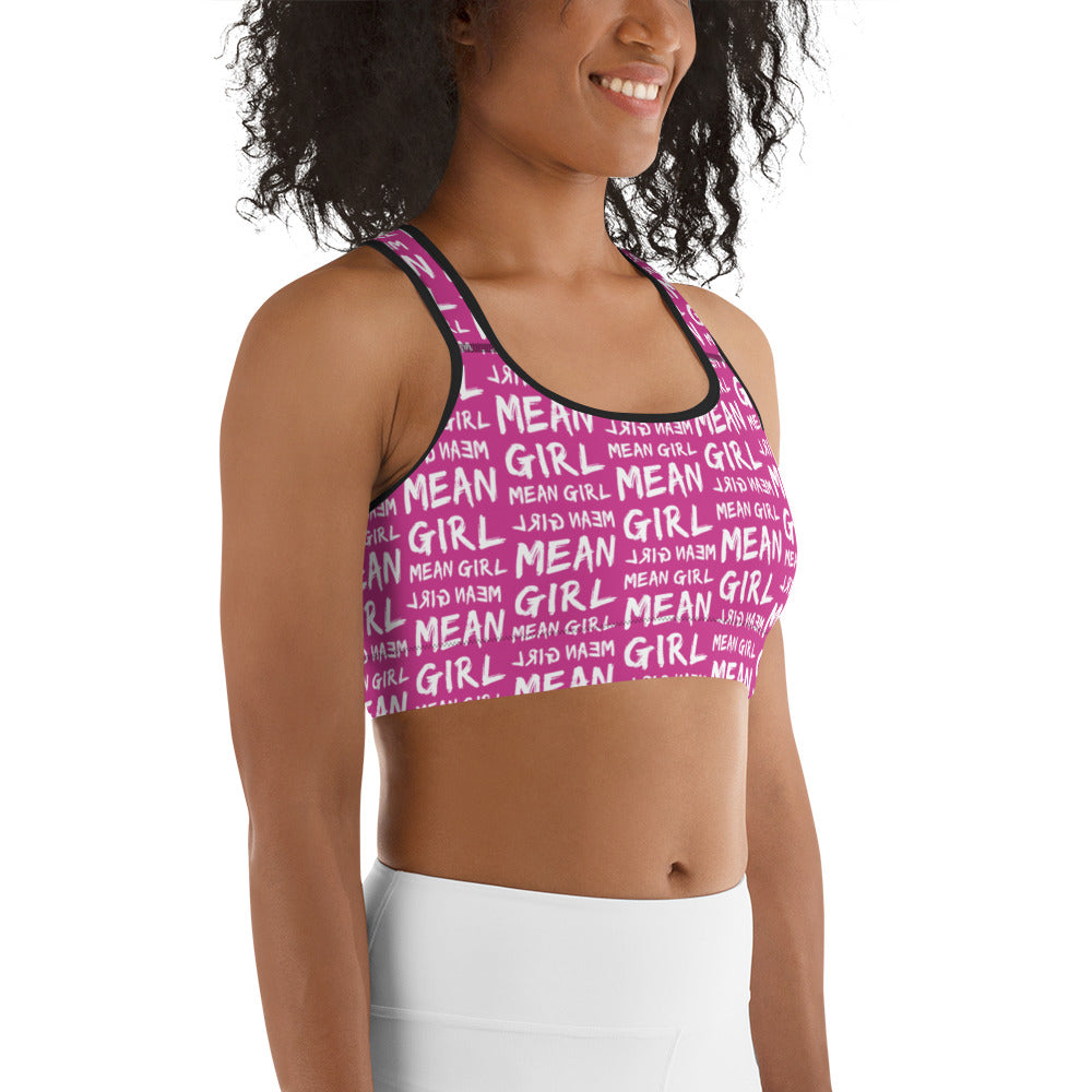 "Mean Girl" Sports bra