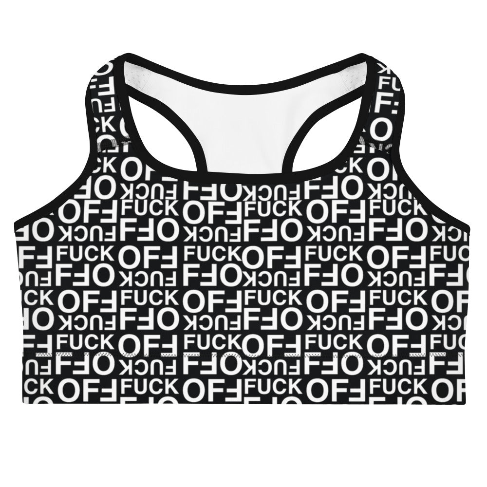 "F*ck Off" Sports Bra