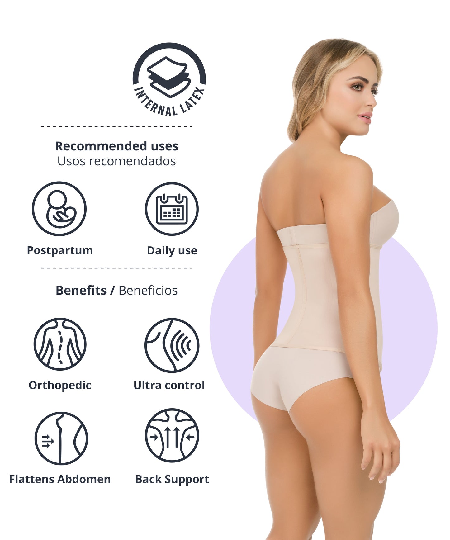 Thermal Firm Compression Waist Cincher 1336