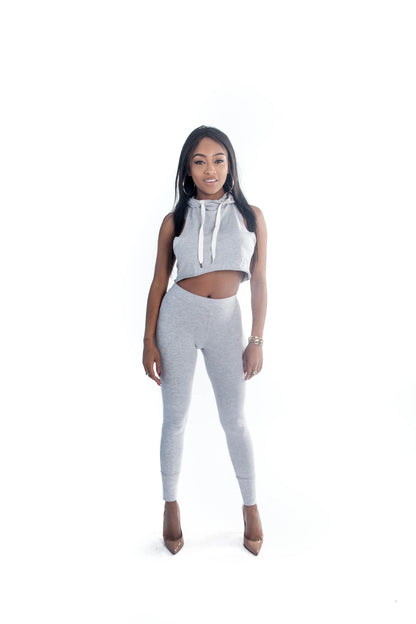 Grey Signature Leggings