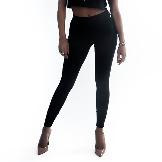 Black Signature Leggings