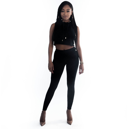 Black Signature Leggings